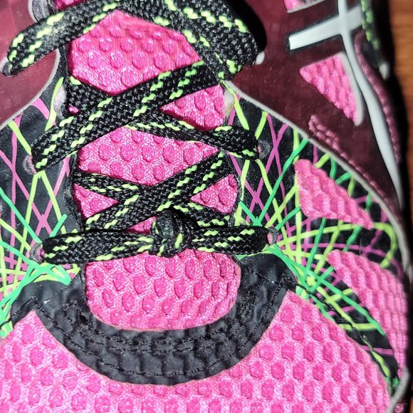 Asics T4A09 Gel Hot Pink/ Raspberry GEL-PRELEUS Size 8 - Picture 10 of 10